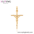 33344 Xuping custom jewelry wholesalers in China fashion gold cross pendant with price